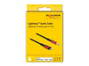 EAN 4043619865864 - DeLOCK 86586 cable de audio 3,5mm Negro, Rojo imagen 3