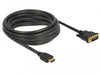 EAN 4043619856565 - DeLOCK 85656 adaptador de cable de vídeo 5 m HDMI tipo A (Estándar) DVI Negro imagen 2