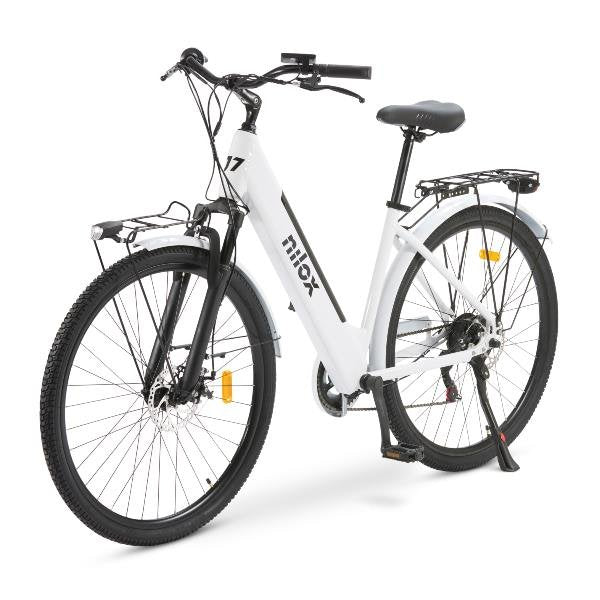 EAN 8050162355342 - Nilox NXEBJ7WH bicicleta eléctrica Blanco Aluminio 71,1 cm (28") 27,5 kg Litio imagen 1