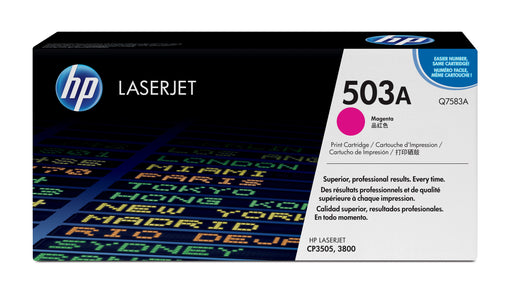 EAN 0829160697420 - HP 503A Magenta Original LaserJet Toner Cartridge cartucho de tóner 1 pieza(s) imagen 1