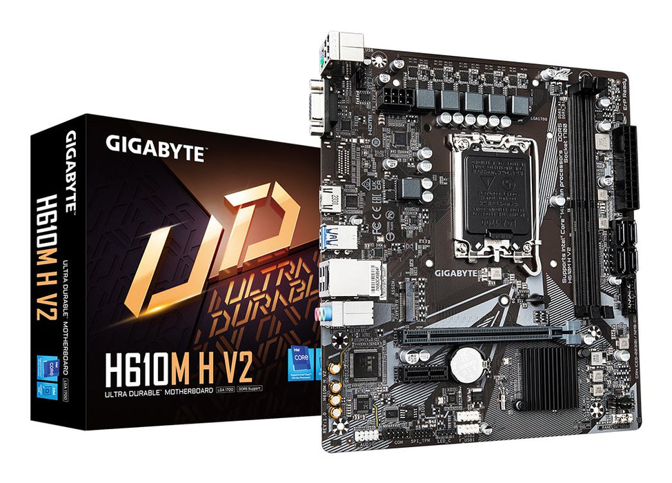 EAN 4719331859985 - GIGABYTE H610M H V2 placa base Intel H610 Express LGA 1700 micro ATX imagen 1