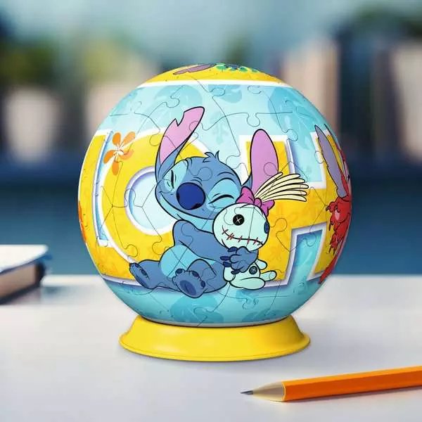 EAN 4005556115969 - Ravensburger 3D Puzzle Ball: Disney Stitch Puzle 3D 73 pieza(s) Dibujos imagen 6