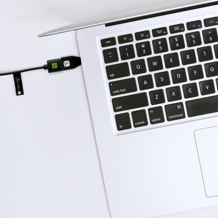 EAN 8059018361797 - Techly IADAP-USB30-CMAFTY cambiador de género para cable USB A USB C Negro imagen 8