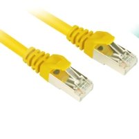 EAN 4044951014750 - Sharkoon 0.25m Cat.6 S/FTP cable de red Amarillo 0,25 m Cat6 S/FTP (S-STP) imagen 1