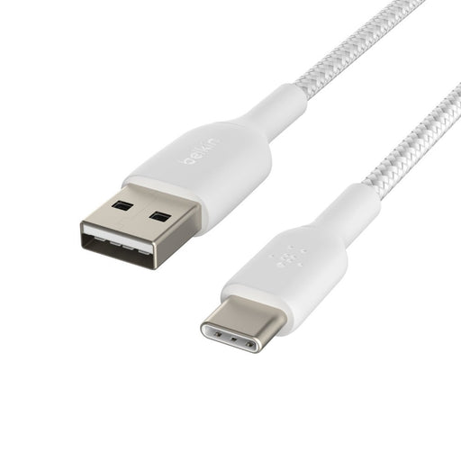EAN 0745883788552 - Belkin CAB002BT0MWH cable USB 0,15 m USB A USB C Blanco imagen 2