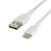 EAN 0745883788552 - Belkin CAB002BT0MWH cable USB 0,15 m USB A USB C Blanco imagen 2