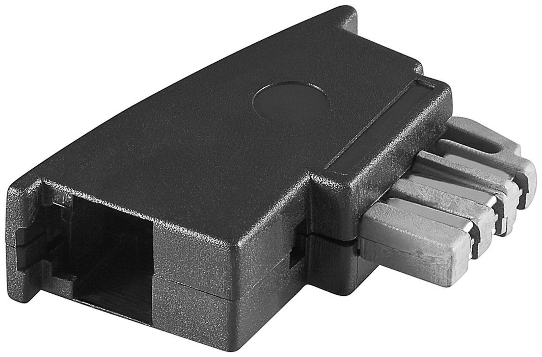 EAN 4040849503085 - Goobay 50308 cambiador de género para cable TAE-N RJ-11/RJ-14 Negro imagen 1