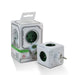 EAN 8718444081166 - Allocacoc PowerCube Original (E) base múltiple 5 salidas AC Verde, Blanco imagen 2