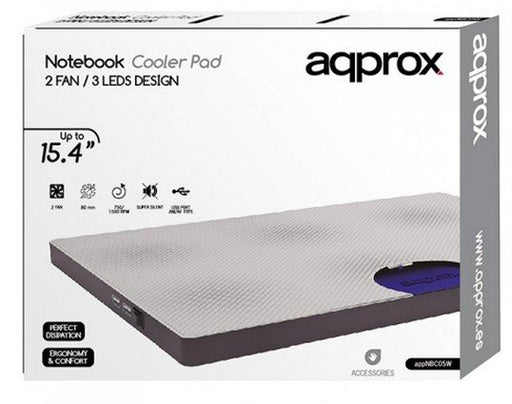 EAN 8435099513742 - Approx appNBC05W almohadilla fría 39,1 cm (15.4") Gris, Blancoimagen 2)