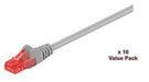 EAN 5704327713685 - Microconnect V-UTP602VP cable de red Gris 2 m Cat6 U/UTP (UTP) imagen 1