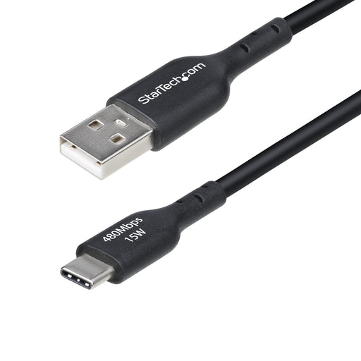 EAN 0065030911849 - StarTech.com USB2AC2MNC cable USB USB A USB C Negro imagen 1
