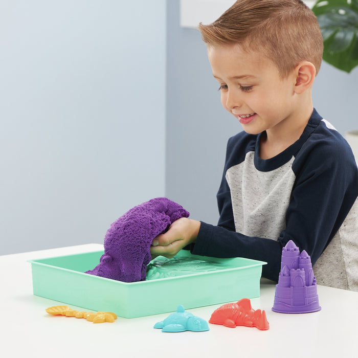 EAN 0778988404928 - Kinetic Sand KNS ACK Sandbox Set V2 Purple FR GML imagen 2
