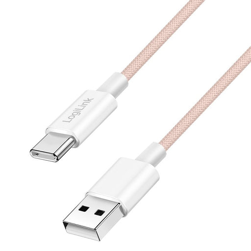 EAN 4052792077834 - LogiLink CU0325 cable USB USB 2.0 1,5 m USB A USB C Rosa imagen 1