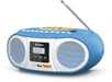 EAN 4019588509528 - TechniSat DigitRadio 1990 Digital 3 W DAB+, FM Azul Reproducción MP3 imagen 4