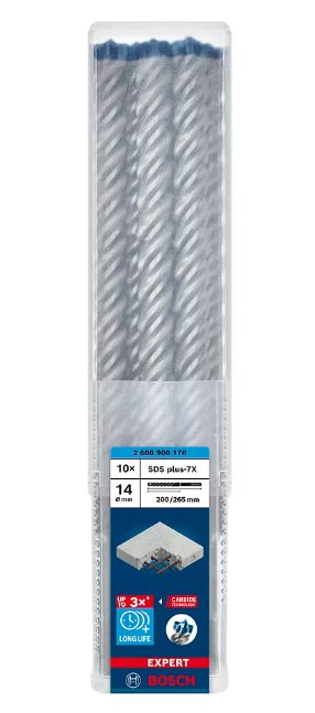 EAN 4059952532493 - Bosch Expert SDS plus-7X Hammer drill bit 10 pieza(s) imagen 2