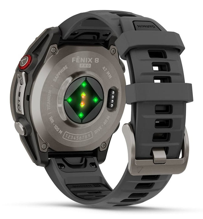 EAN 753759350949 - Garmin fēnix 8 Pro 3,56 cm (1.4") AMOLED 47 mm Digital 454 x 454 Pixeles Pantalla táctil Grafito, Titanio  imagen 12