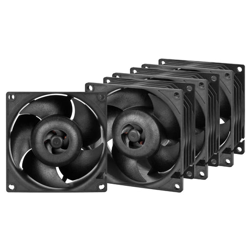 EAN 4895213704311 - ARCTIC S8038-10K Procesador Ventilador 8 cm Negro 4 pieza(s) imagen 1