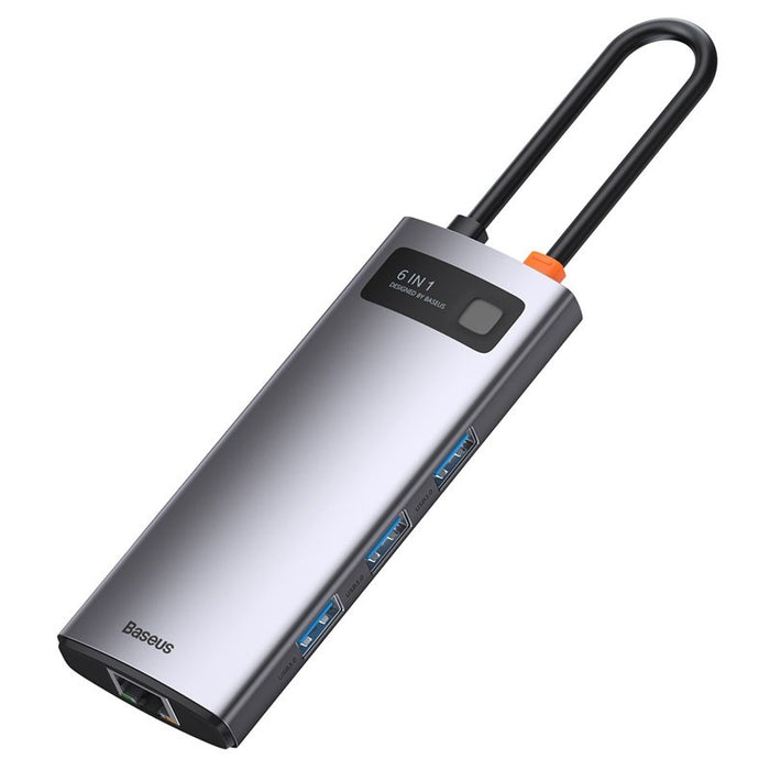 EAN 6953156204645 - Baseus Metal Gleam USB 3.2 Gen 1 (3.1 Gen 1) Type-C Gris imagen 5
