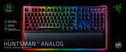 EAN 8886419346630 - Razer Huntsman V2 Analog teclado Juego USB QWERTY Inglés de EE. UU. Negro imagen 13