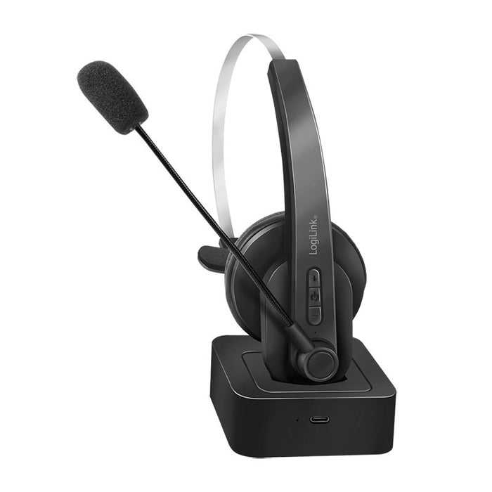 EAN 4052792064636 - LogiLink BT0059 auricular y casco Auriculares Inalámbrico Diadema Oficina/Centro de llamadas Bluetooth Ba imagen 4
