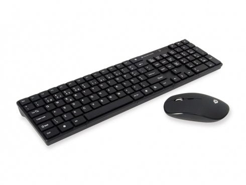 EAN 4015867208656 - Conceptronic Orazio teclado Ratón incluido Hogar RF inalámbrico QWERTY Portugués Negro imagen 1