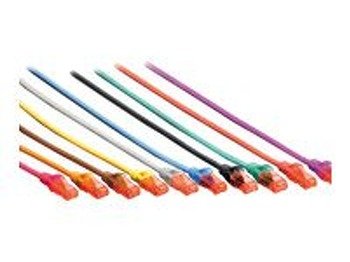 EAN 4016032316015 - Digitus DK-1614-050/Y cable de red Amarillo 5 m Cat6 U/UTP (UTP) imagen 1