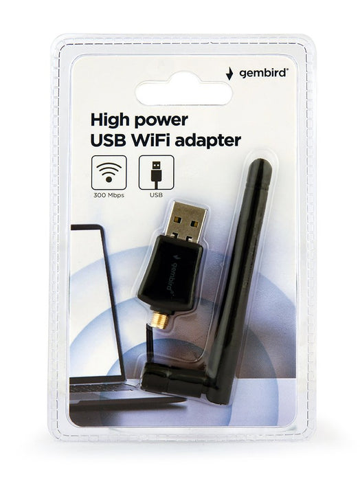 EAN 8716309119641 - Gembird WNP-UA300P-02 adaptador y tarjeta de red WLAN 300 Mbit/s imagen 3