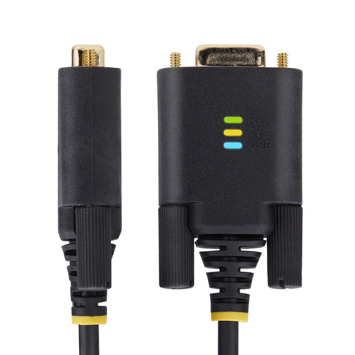 EAN 0065030900362 - StarTech.com 1P3FFCNB-USB-SERIAL cable de serie Negro 1 m USB tipo A DB-9 imagen 2