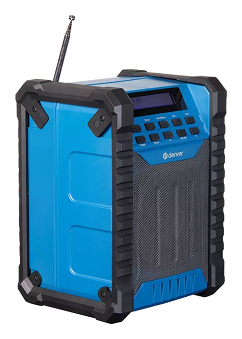 EAN 5706751073533 - Denver WRD-60 radio Portátil Negro, Azul imagen 3