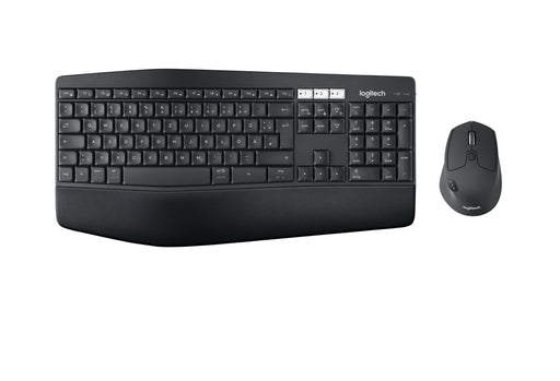 EAN 5099206066847 - Logitech 920-008223 teclado Ratón incluido Universal RF Wireless + Bluetooth QWERTZ Suizo Negro imagen 1