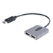 EAN 0065030885096 - StarTech.com MST14DP122HD adaptador de cable de vídeo 0,3 m 2 x HDMI Negro, Gris imagen 1