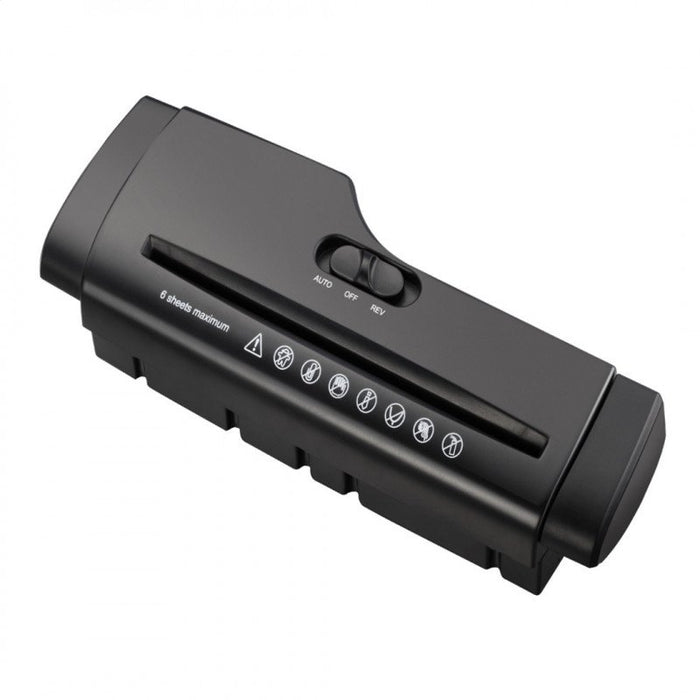 EAN 5907595450829 - Omega ONP605H triturador de papel Corte en tiras 22 cm Negro imagen 1