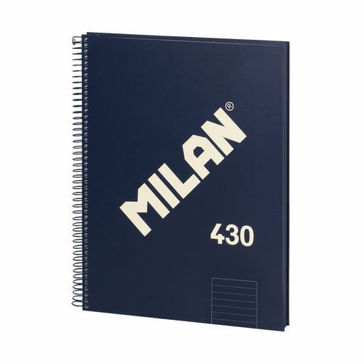 EAN 8411574106234 - Milan 57142E80B cuaderno y block 80 hojas Azul imagen 1