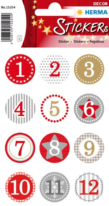 EAN 4008705152549 - HERMA 15254 etiqueta decorativa engomada Papel Multicolor Permanente 24 pieza(s) imagen 1