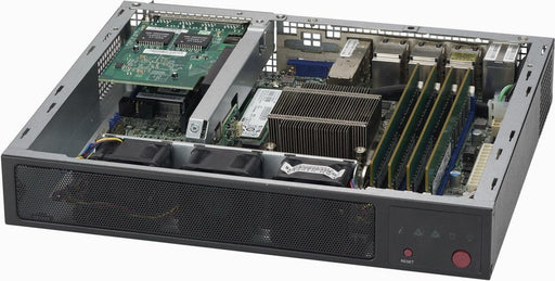 EAN 672042243631 - Supermicro CSE-E300 carcasa de ordenador Estante Negro imagen 1