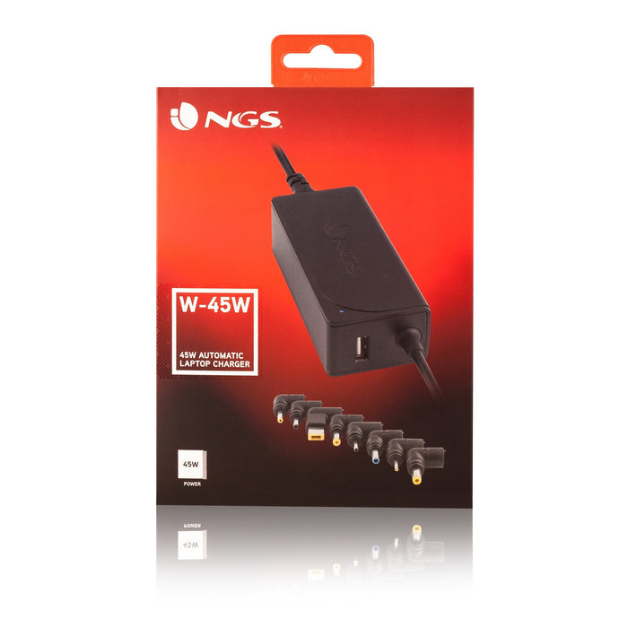 EAN 8435430611793 - NGS W-45W adaptador e inversor de corriente Interior Negro imagen 2