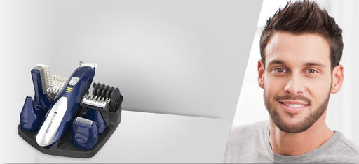 EAN 4008496817276 - Remington PG6045 cortadora de pelo y maquinilla Azul, Plata imagen 2