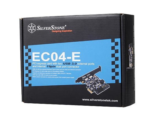 EAN 4710007220573 - Silverstone EC04-E tarjeta y adaptador de interfaz Interno USB 3.2 Gen 1 (3.1 Gen 1) imagen 2
