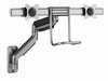 EAN 8716309127660 - Gembird Laikiklis Adjustable wall 2-display mounting arm 17-32inch iki 8kg imagen 4