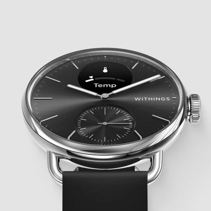 EAN 3700546708275 - Withings ScanWatch 2 1,6 cm (0.63") OLED 38 mm Híbrido Acero inoxidable imagen 4