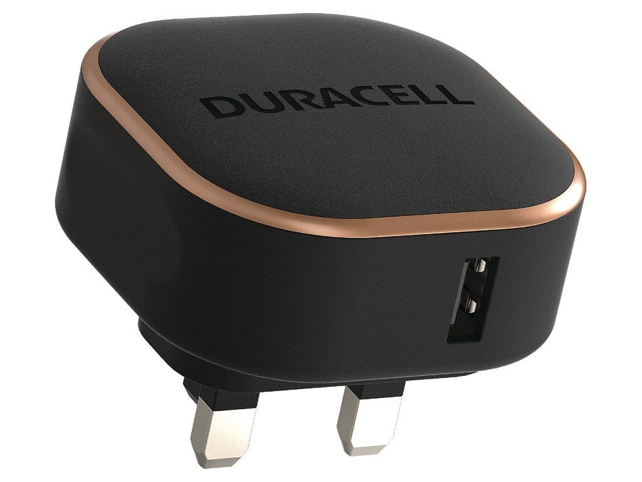 EAN 5056304310180 - Duracell DRACUSB12-UK cargador de dispositivo móvil Smartphone, Tableta Negro Corriente alterna Interior imagen 1