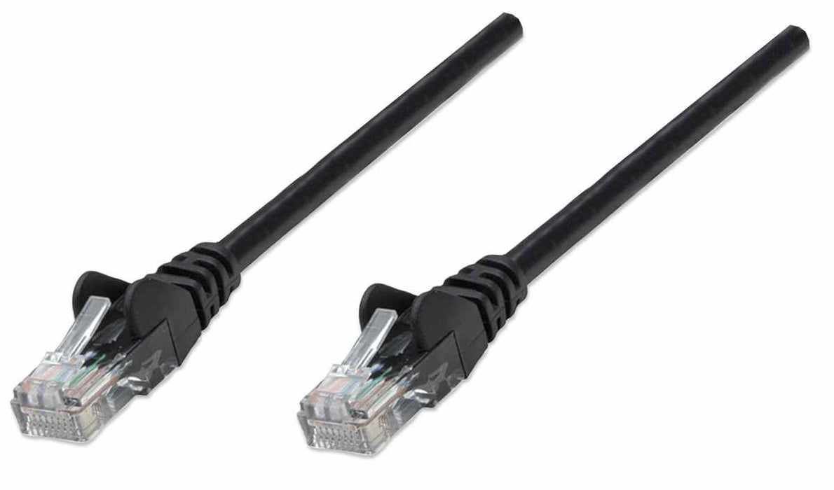 EAN 0766623345378 - Intellinet 345378 cable de red Negro 10 m Cat5e U/UTP (UTP) imagen 2