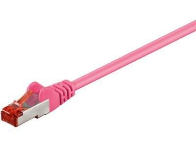 EAN 5711783260288 - Microconnect SSTP601PI cable de red Rosa 1 m Cat6 S/FTP (S-STP) imagen 1
