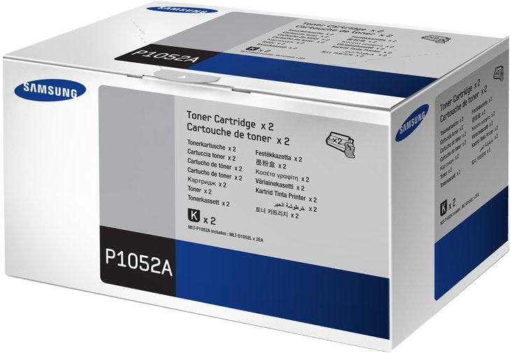 EAN 0191628484195 - Samsung MLT-P1052A 2-pack High Yield Black Toner Cartridges cartucho de tóner 2 pieza(s) Original imagen 1