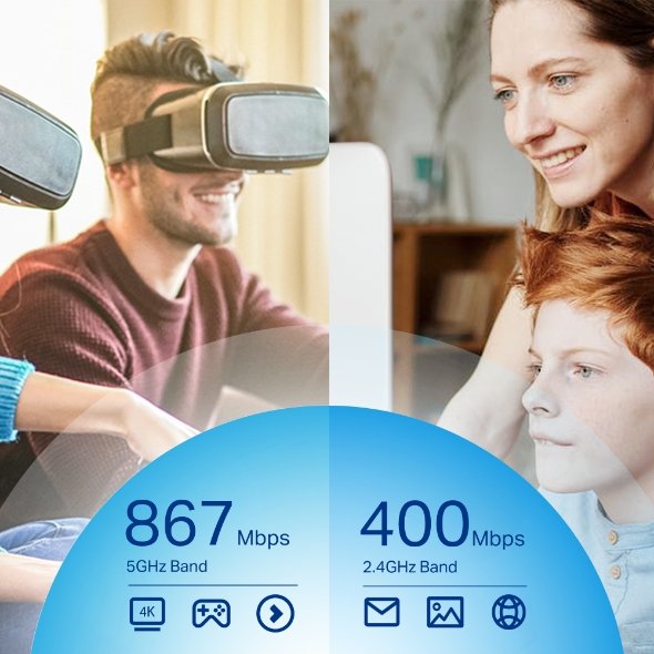 EAN 6935364072636 - TP-Link Archer T4U Plus WLAN 867 Mbit/s imagen 4