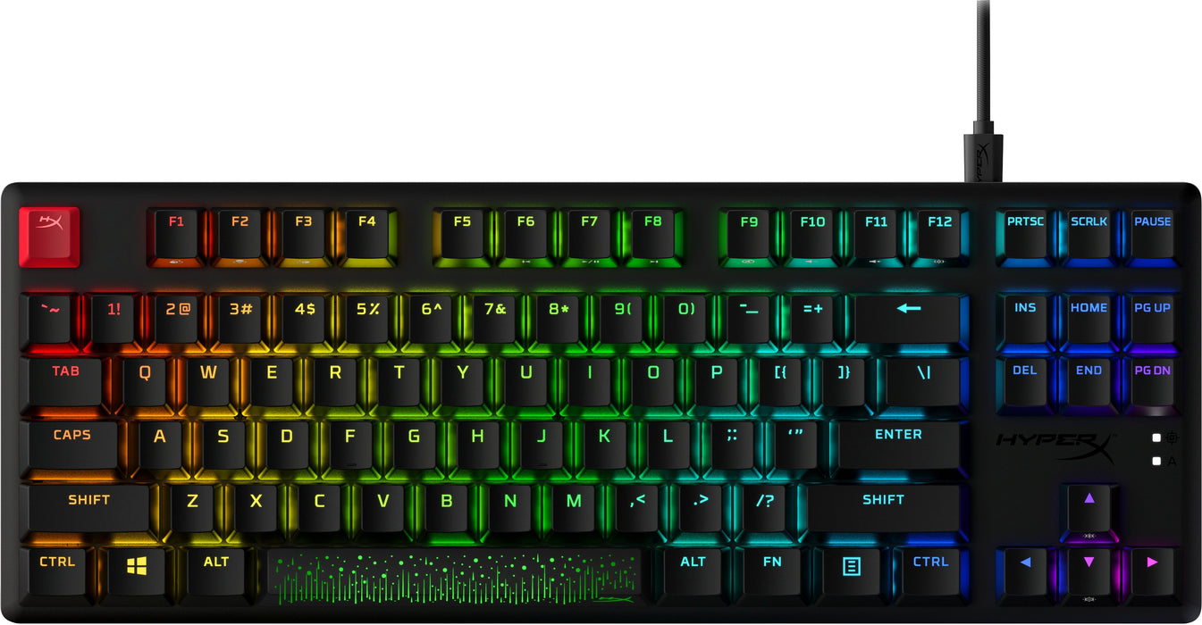 EAN 0196337969827 - HyperX Alloy Origins Core PBT HX Aqua Gaming Keyboard teclado Juego USB Negro imagen 8