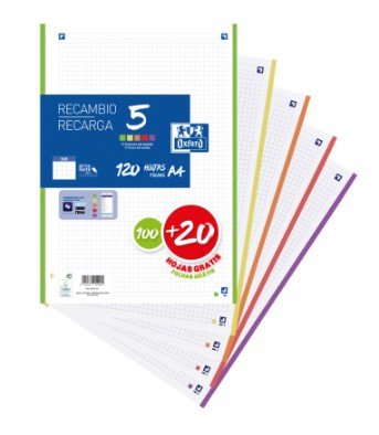 EAN 8412771038441 - Oxford 400148310 papel de cuaderno 210 x 297 mm (A4) 120 hojas imagen 1