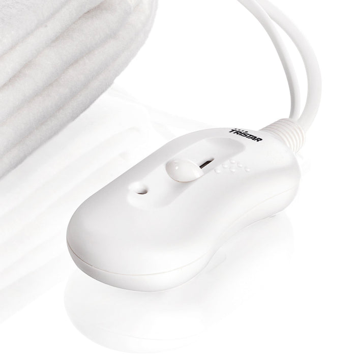 EAN 8713016073655 - Tristar BW-4751 manta eléctrica y almohadilla Calientacamas eléctrico 60 W Blanco Poliéster imagen 2