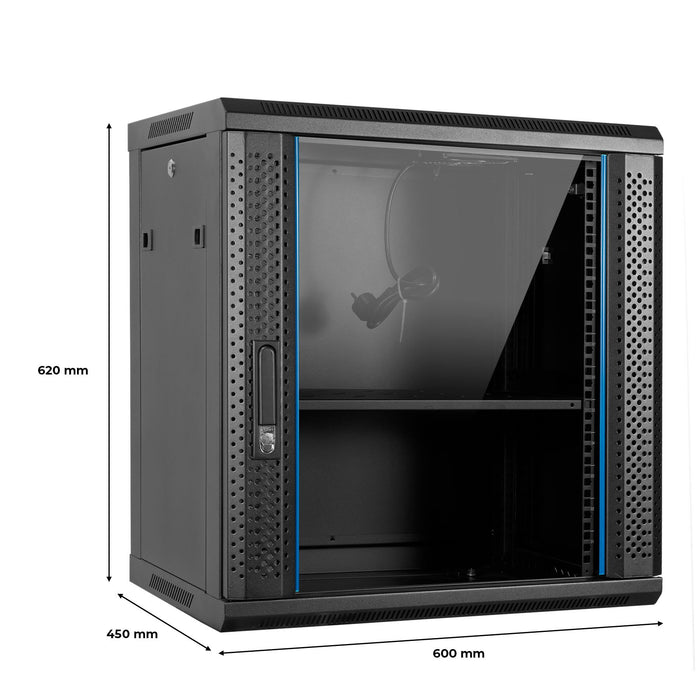 EAN 6940533543732 - aiten data AI6412 Bastidor de pared Negro imagen 10