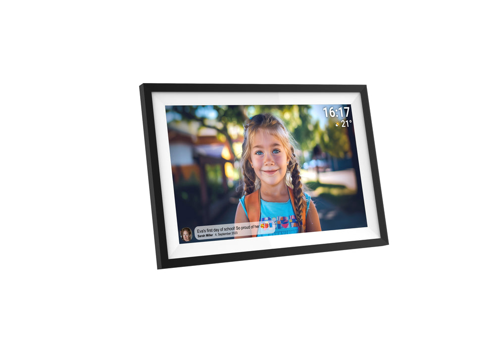 EAN 5706751078569 - Denver PFF-1516 marco fotográfico digital Negro 39,6 cm (15.6") Pantalla táctil Wifi imagen 3